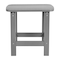 Flash Furniture Gray Adirondack Rockers & 1 Side Table, PK 2 JJ-C14705-2-T14001-GY-GG - alternate 1